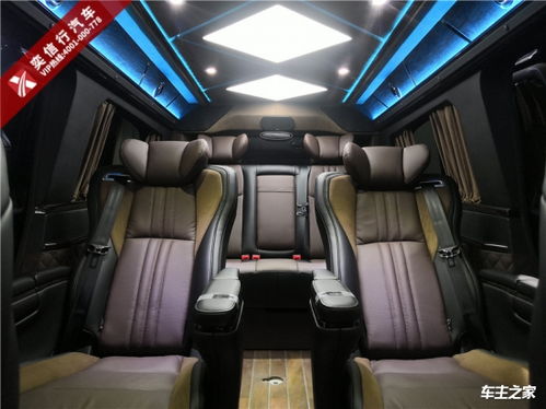 奔驰V级定制款7座改装房车 高配置高颜值 工厂直营店报价65万起售